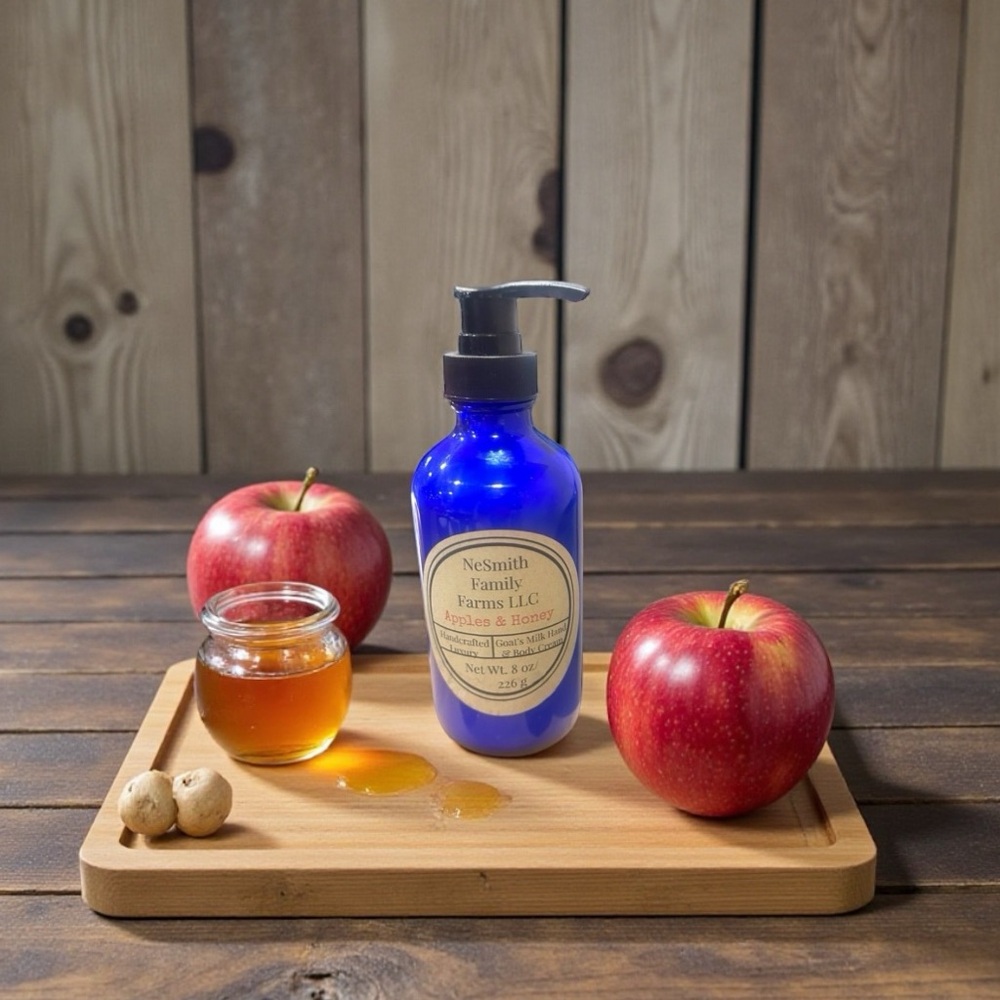Triple Butter Goat’s Milk Hand and Body Cream in Apples & Honey